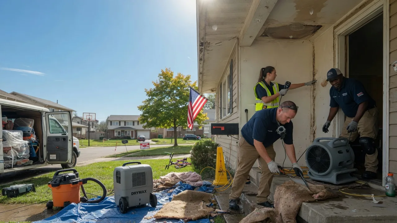 Water Damage Restoration in Fiatt, IL near me